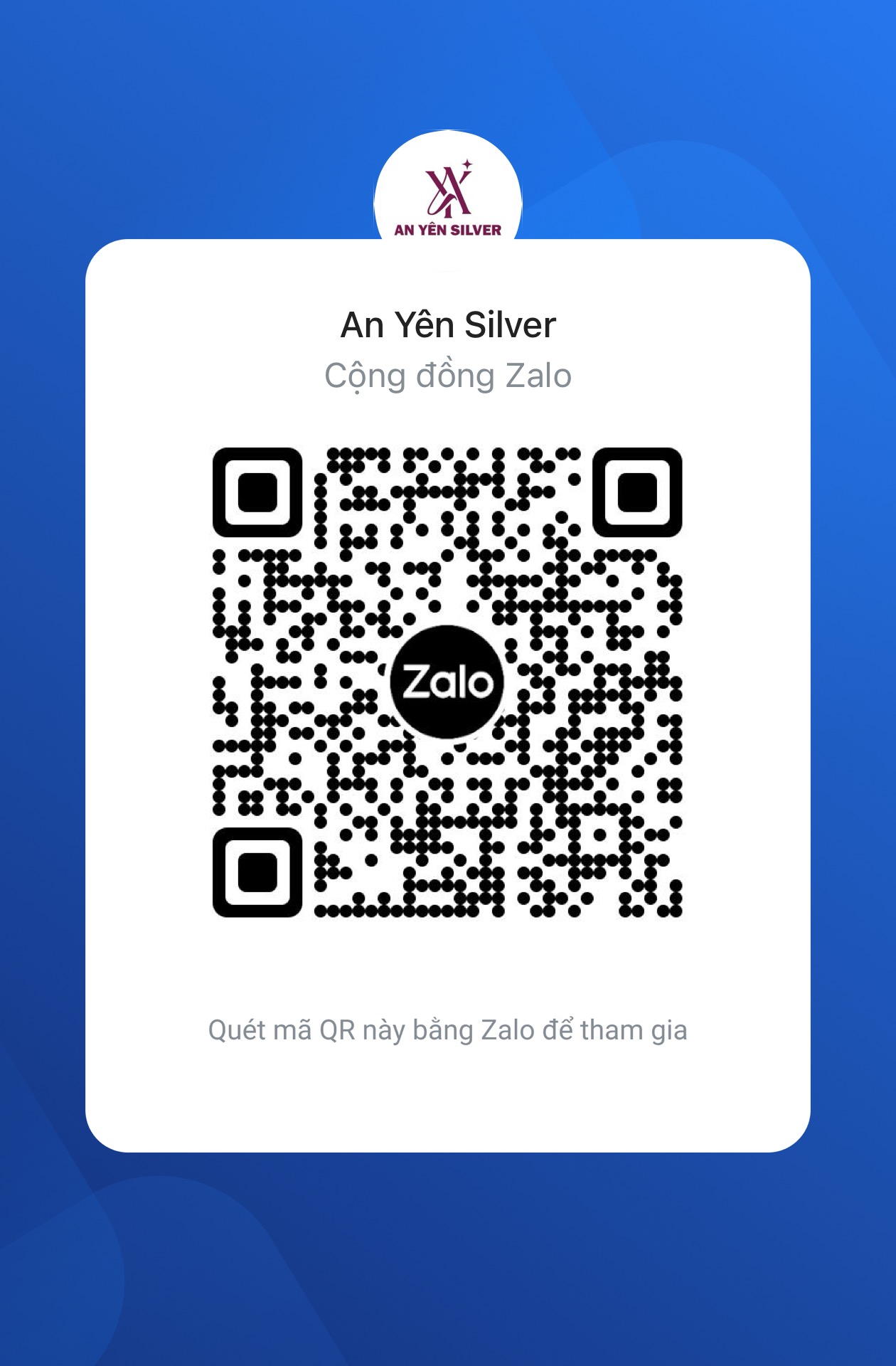 QR Zalo An Yên Silver